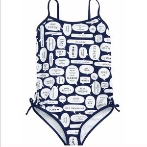BNWT Size 7 Kate Spade Swim one piece (girls)